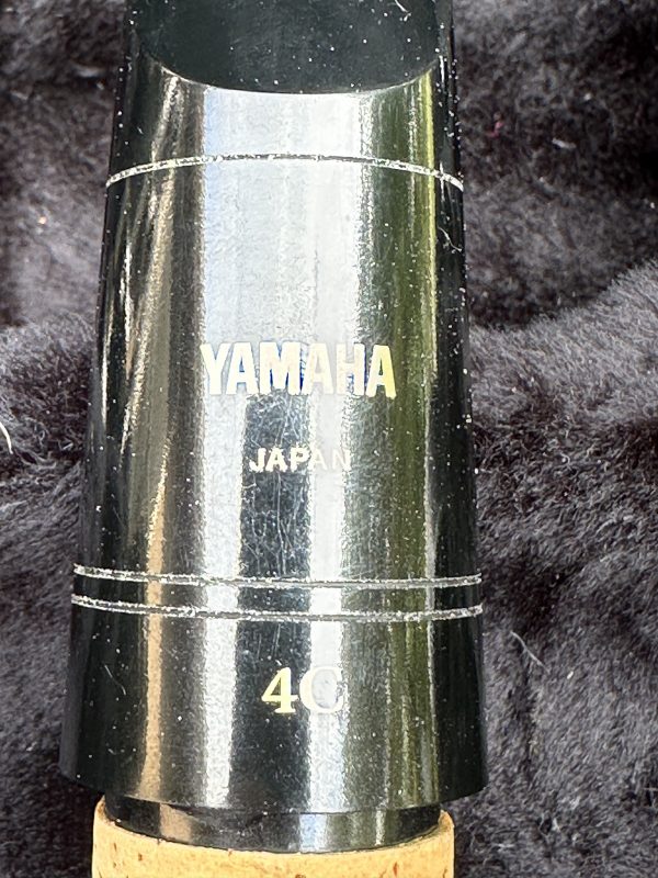 Yamaha 4C mouthpiece paired with Boosey & Hawkes 2-20 clarinet, part of complete overhaul