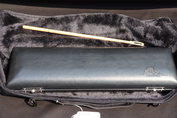 Sedona Apache Flute with Traditional Black Case & Extra Wooden Head Joint - Image 9