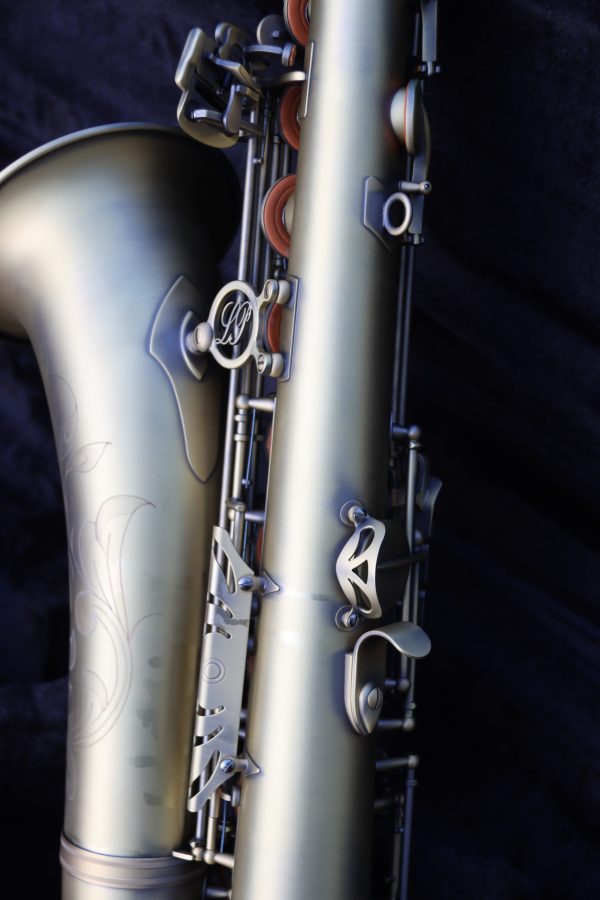 Luke Penella Matte Brass Tenor Saxophone - Image 7