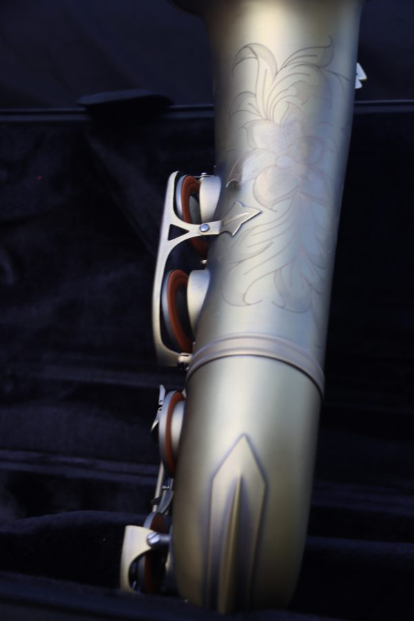Luke Penella Matte Brass Tenor Saxophone - Image 6