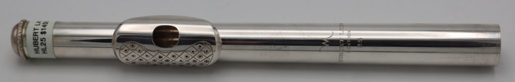 Weissman McKenna HL25 Hubert Laws model flute headjoint